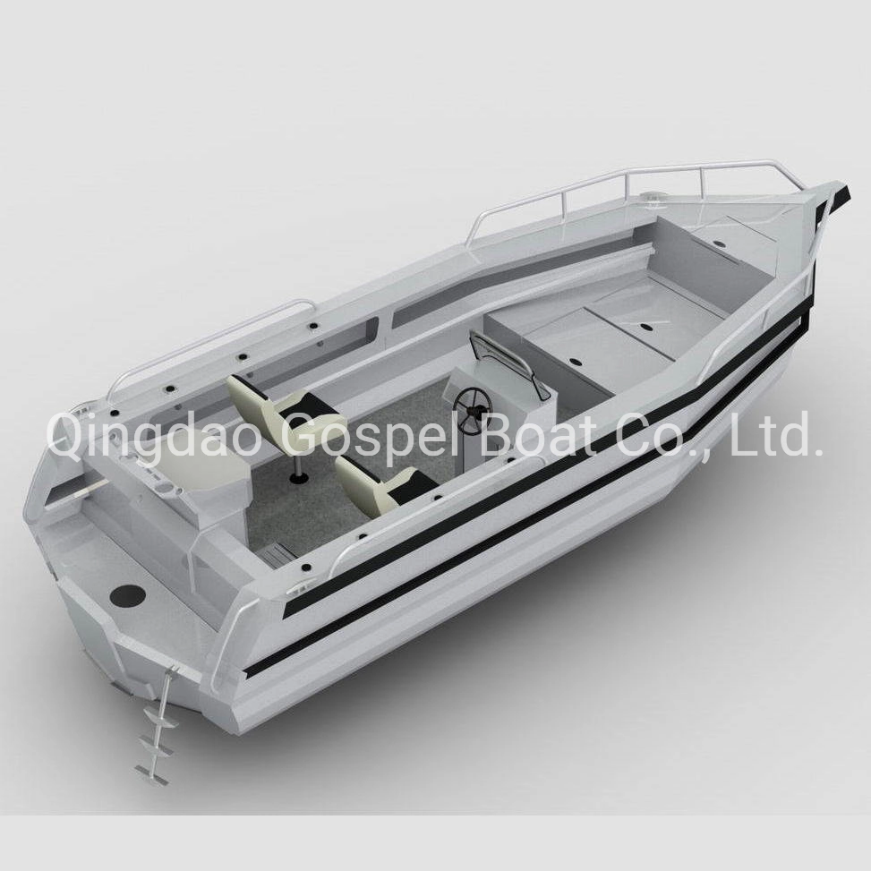 New Model 6m Center/Side Console Aluminum Boat