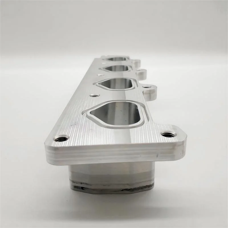 CNC Aluminum Parts Machining CNC Four-Axis Five-Axis Machining Stamping Tube Base Machining