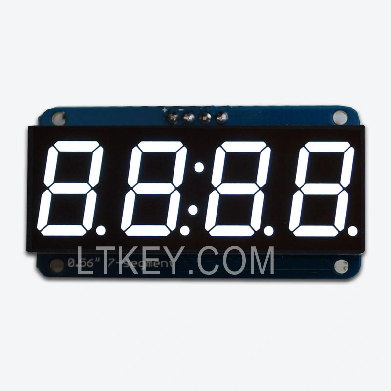 0.56 Inch 4 Digits 7 Segment Clock LED Display with RoHS From Expert Manufacturer