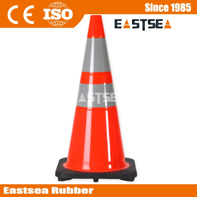 Construction Roadway Reflective PVC Road Traffic Safety Cone (DH-TC-45)