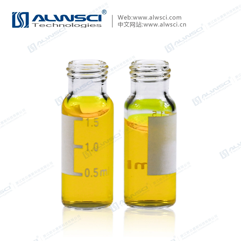 Inyector automático Cristal Alwsci 2ml HPLC ND9 Vial