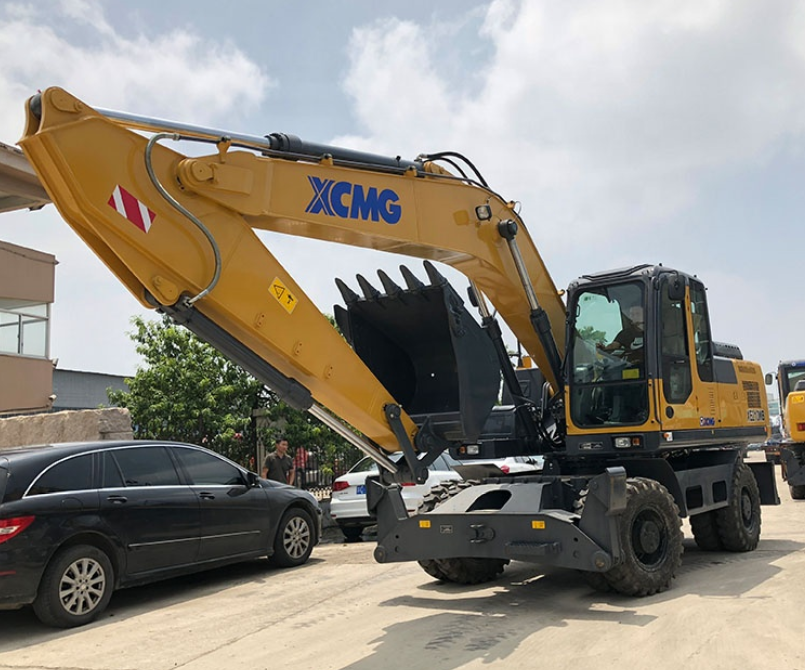 XCMG xe150wb Excavadora de ruedas excavadoras de la nueva China