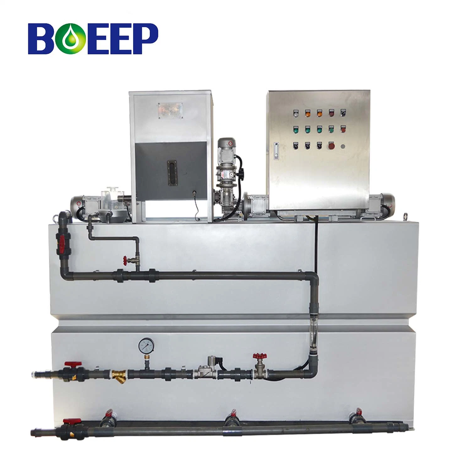 Sewage Treatment Plant Chemical Feed Systems with Controlled Powder Dosing