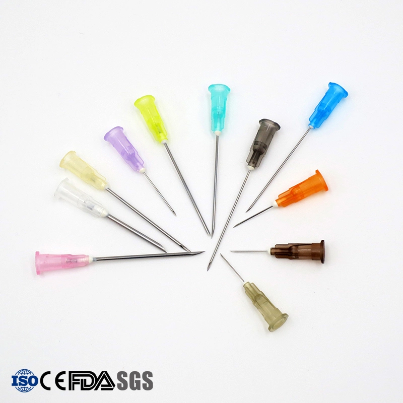 Disposable Sterile Hypodermic Needle, Bulk or Blister, CE&ISO13485