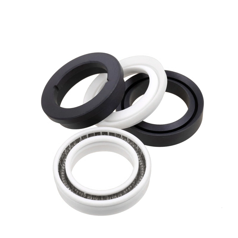 Virgin PTFE Outside Face Seals Spring Energized Seals for Valve