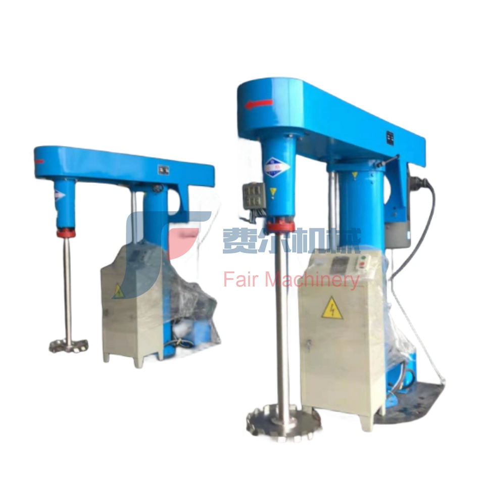 1000L Industrial High Speed Disperser Paint Disperser Paint Mixing Machine with Hydraulic Lift