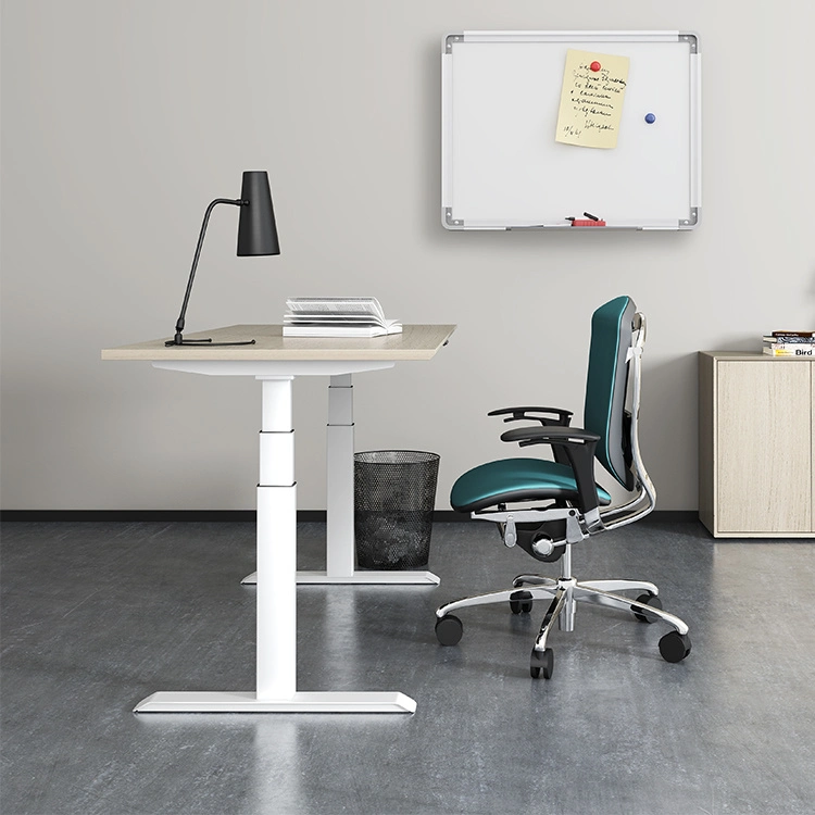 Office Height Adjustable Desk Metal Working Single Motor Table Base Electric Desk Sit Standing Desk