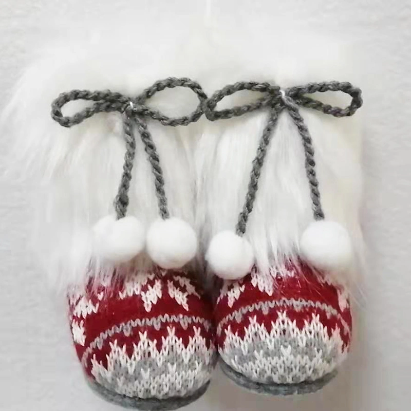 Nuevo diseño de calidad de buena forma de zapatos de Navidad decoración ornamental