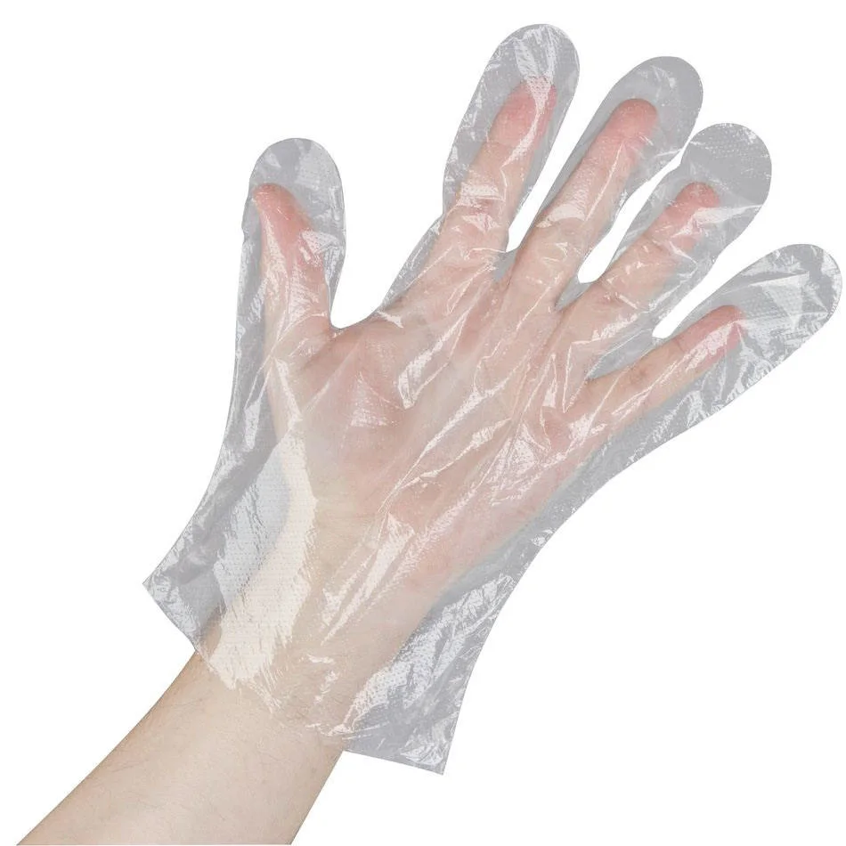 Gants jetables en PE gants en plastique antistatique pour le nettoyage de la cuisine Accessoires de cuisine