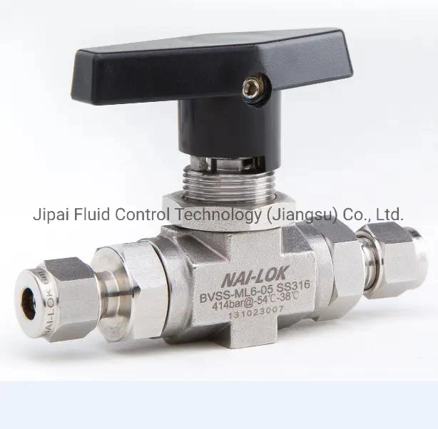 Nai Lok BV Ss Instrument Valves 6000 Psi Peek Ball Seat Stainless Steel 316/316L Instrmentation Hydraulic Ball Valve