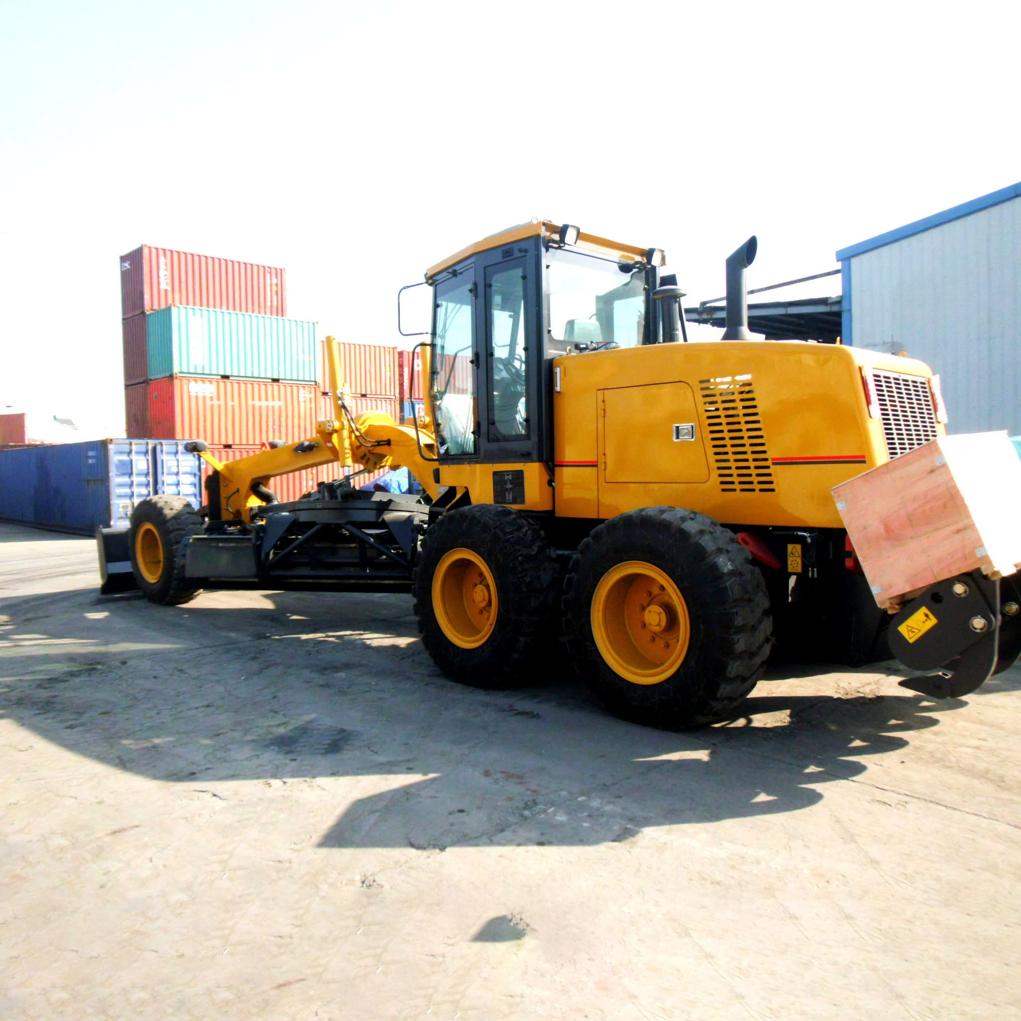 Heißer Verkauf 215HP China Motor Grader 215HP Straße Motor mit Vorderes Blatt und hinteres Ripper