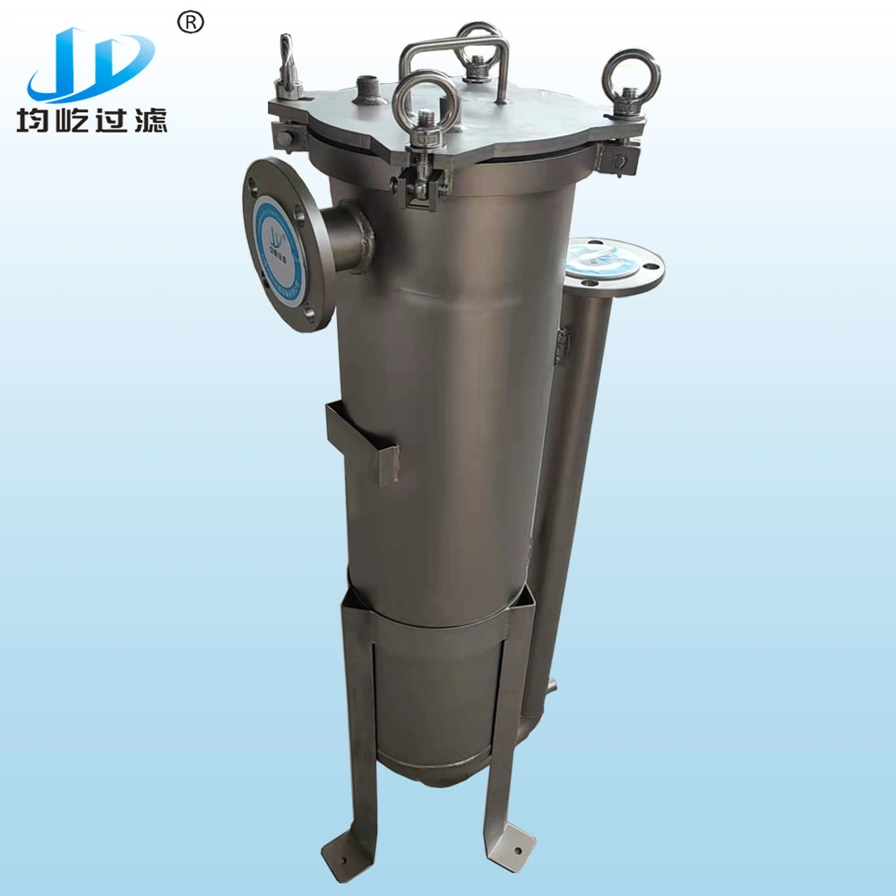 Stainless Steel Bag Filter Machine Chemical Filtration