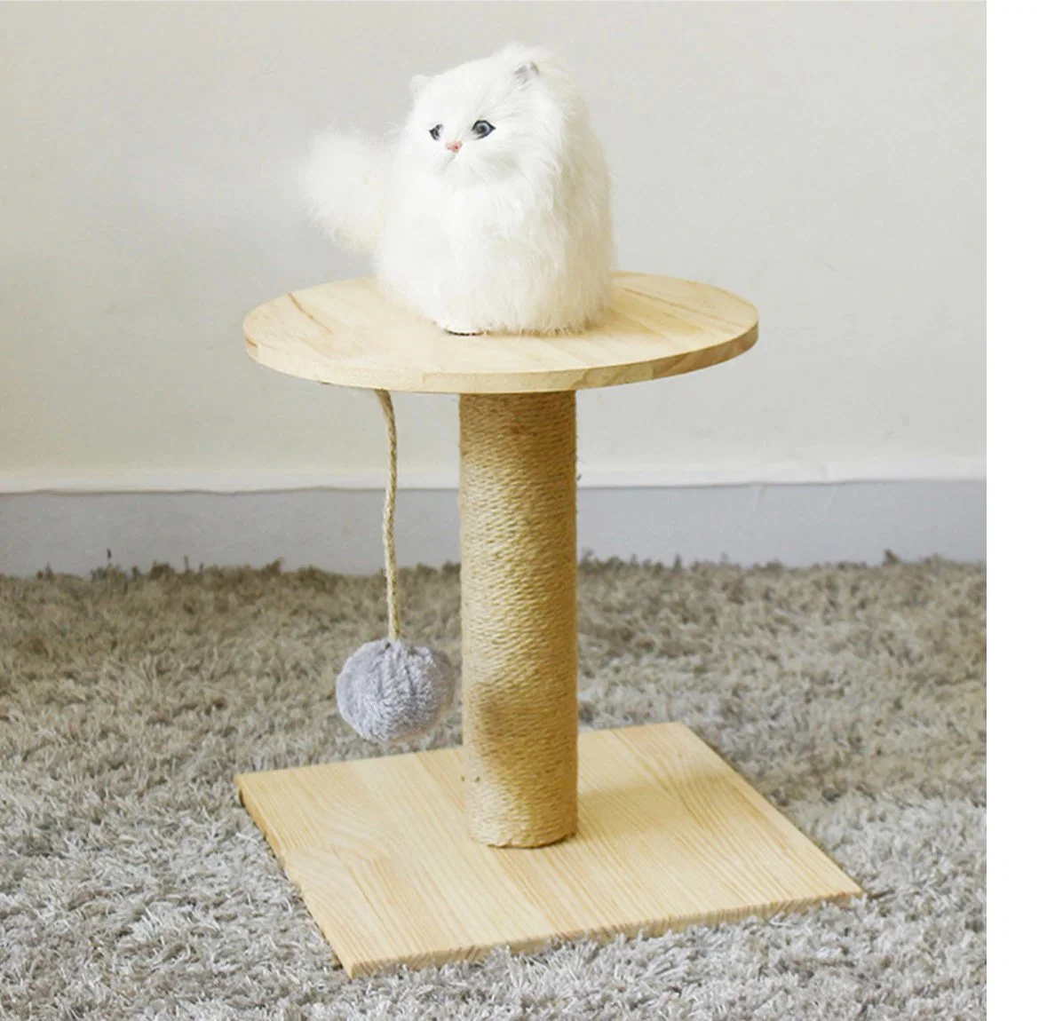 Planche de saut en peluche pour chats, tableau à rayures pour chats, jouets pour animaux