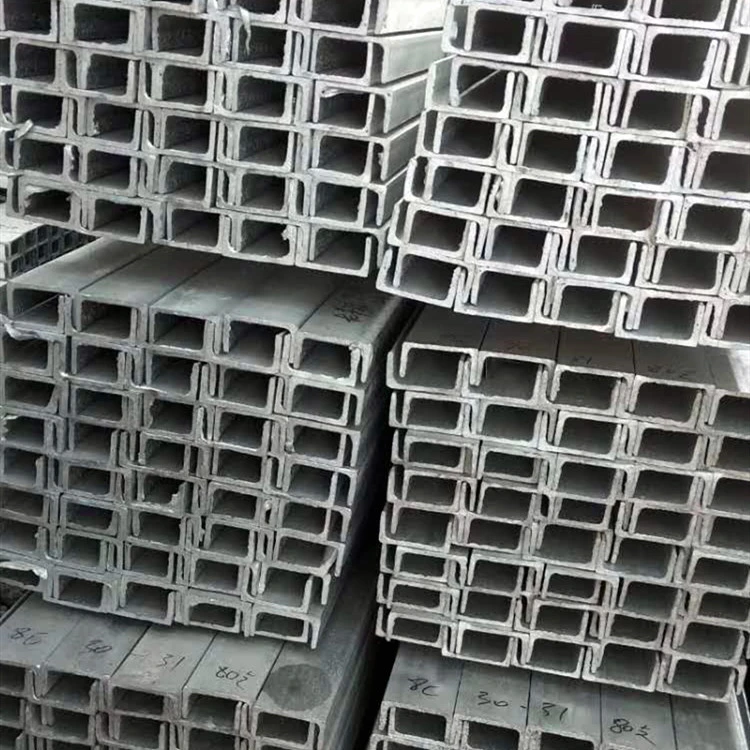 Hot Rolled Carbon Steel S235jr S355 Hot Dipped Galvanized U Channel Steel