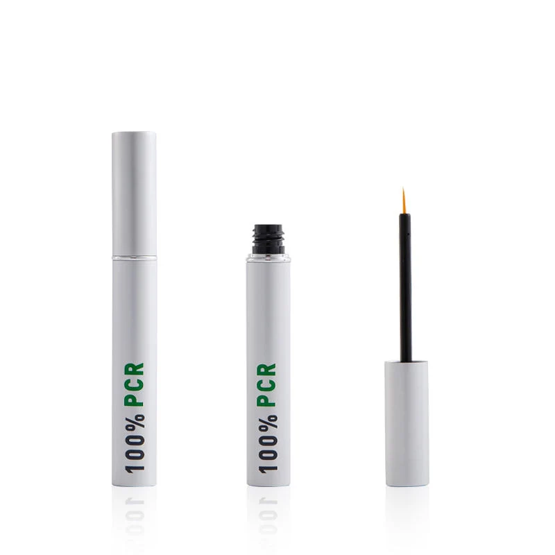 Sustainable PCR Material Packaging Aluminum Eyelash and Brow Serum Bottle