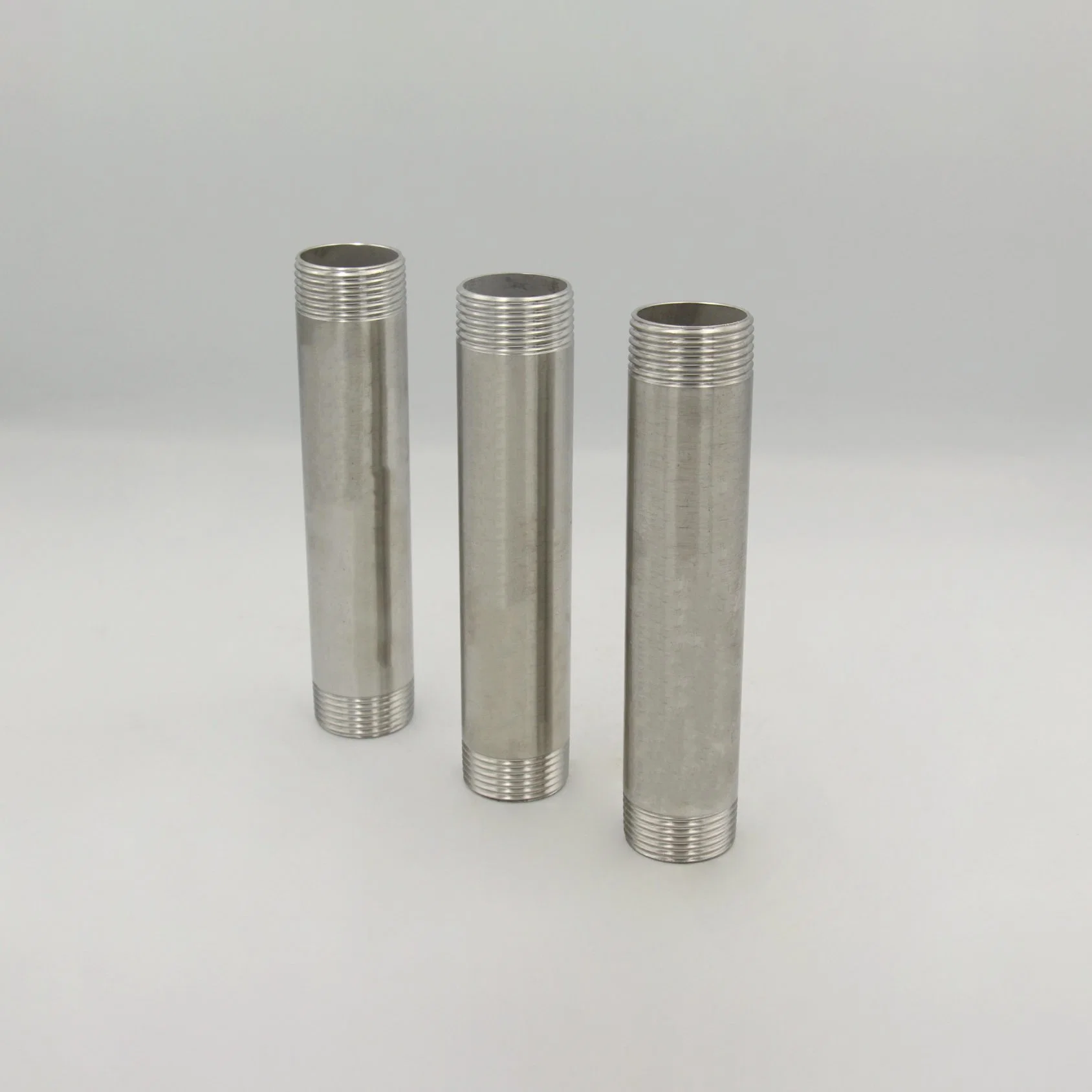 Sanitary Stainless Steel Pipe Fitting Hose Threaded Nipple