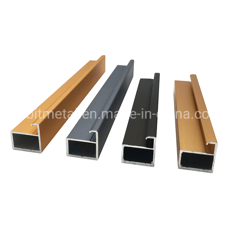 China Top Fabricantes de perfiles de aluminio, Matt Aluminium Profile, Perfiles de aluminio purificado para salas limpias