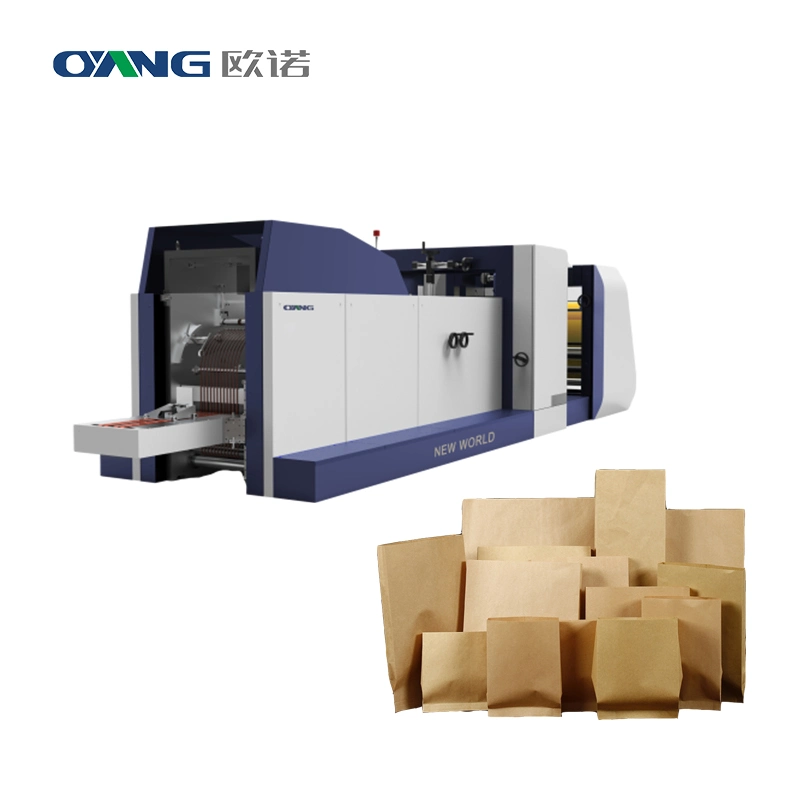 Disposable Food/Shopping Paper Bag Machine Produce Bags Suitable for All Kinds of Food Packaging