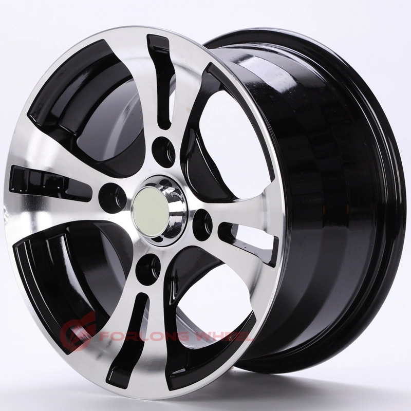 Forlong Whee 14inch Black TUV Certificate Boat Trailer Alloy Wheel 5.5jx14 5stub on 112mm Fitting Tyre 185r14c for Sale