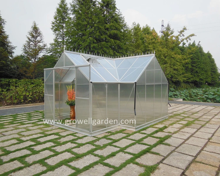 Growell 6mm Polycarbonate Orangery Greenhouse (T8) for Sale