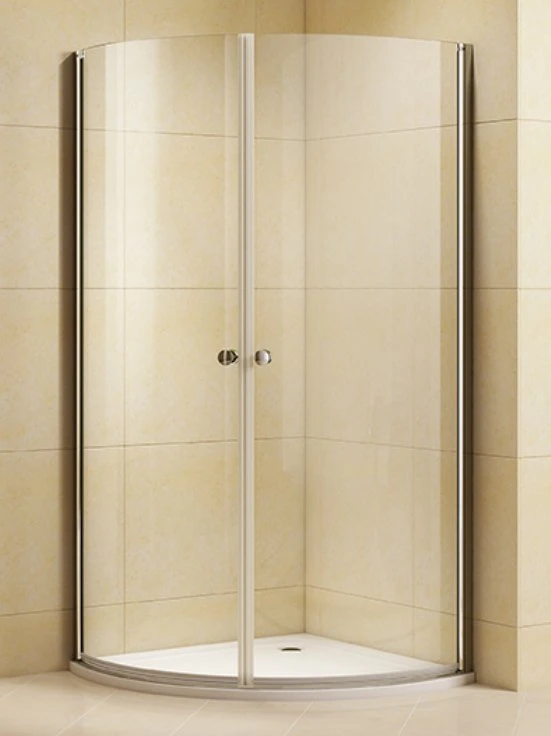 Swing Shower Door Open Inside and Outside for Bathtub Screen