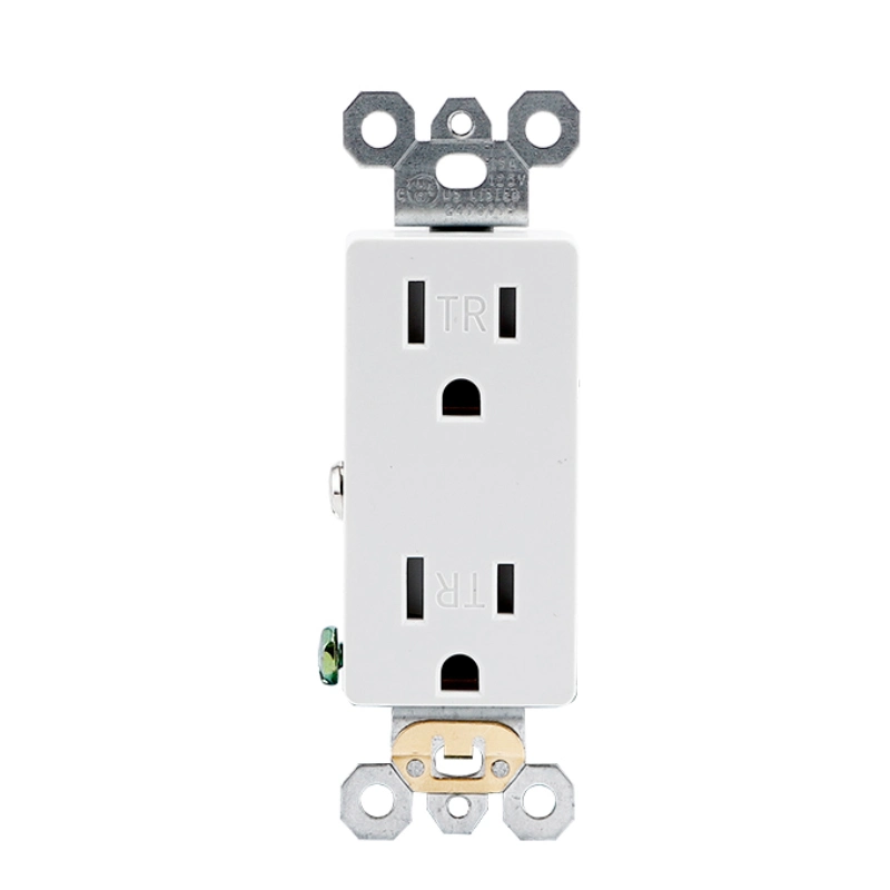 Nema 5-15R TR Socket Outlet 15 Amp Decorative Duplex Receptacle