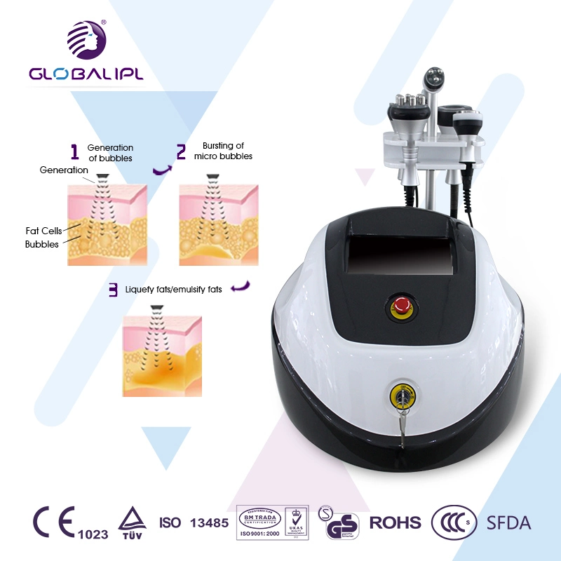 Body Slimming Vacuum Cavitation RF Machine for Face Lifting Wrinkle Removal