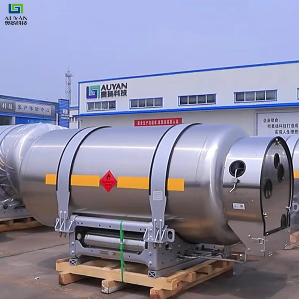 Durable LNG Vehicle Pressure Vessel Gas Cylinder Transparent Pressure Vessel