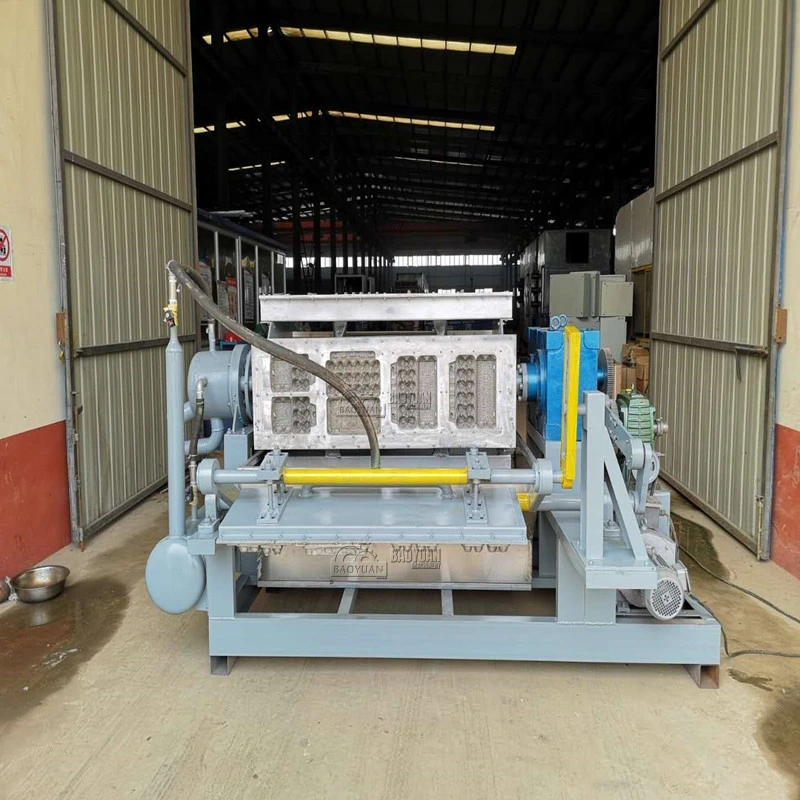 5000-6000 PCS Per Hour Egg Tray Making Machine Full Automatic Line