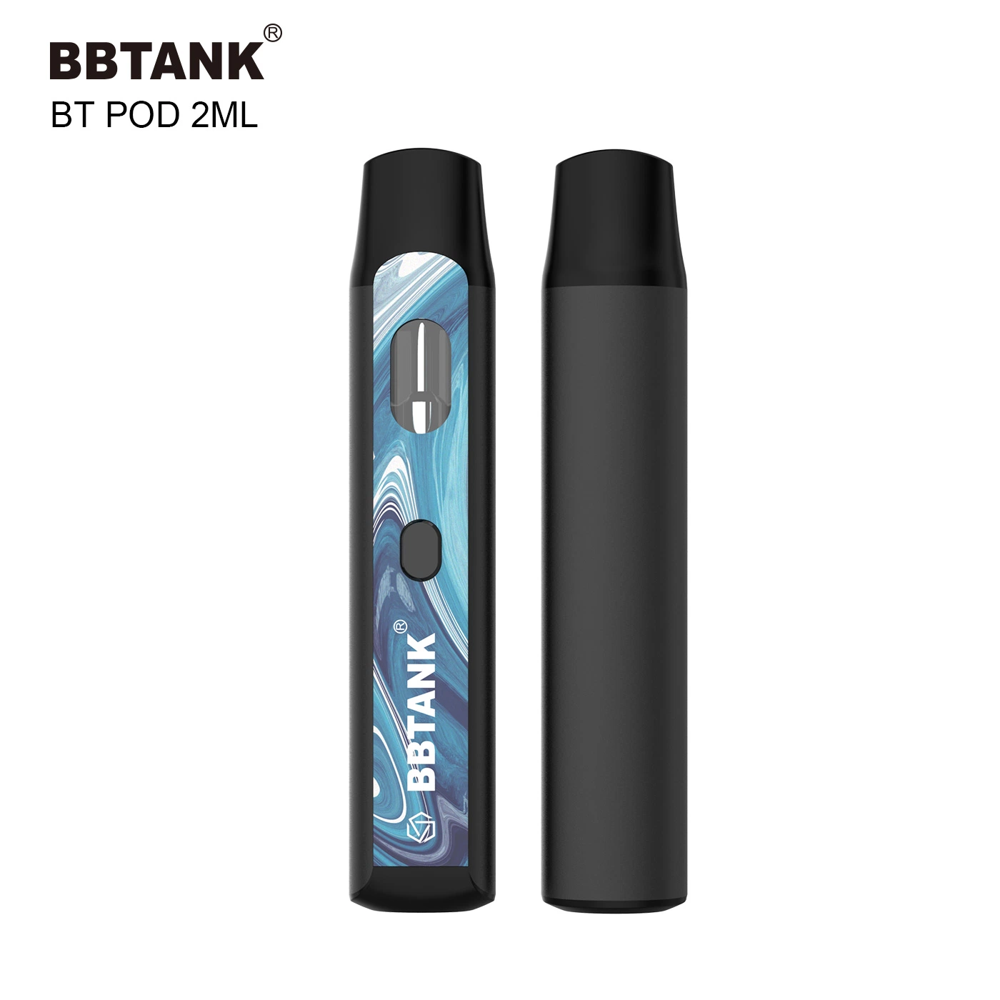 Bbtank in Pod 2ml Disposable/Chargeable Oil Vaporizer Preheat Vape Pen 2g Rechargeable Vapes 2ml Vape Starter Kit