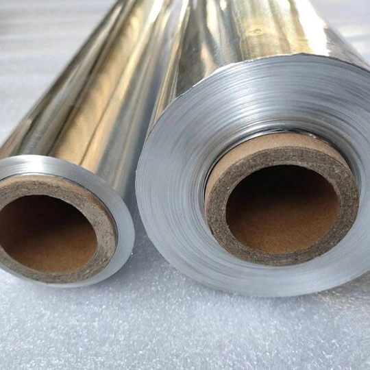 12micron Pet Film Laminated 7micron Aluminum Foil for Packaging, Insulation, Wateproofing