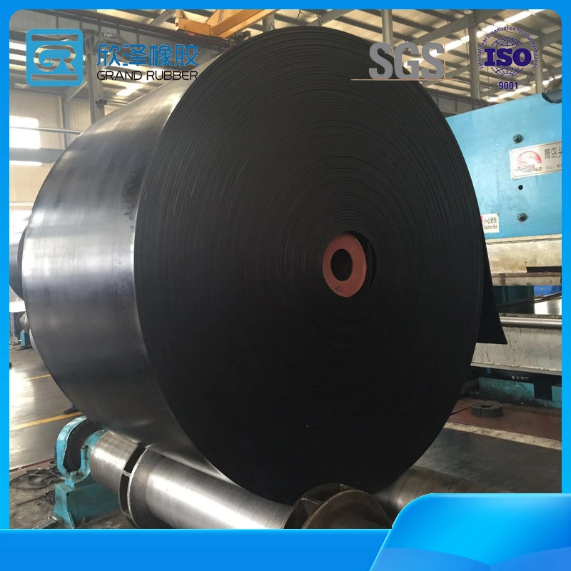 Ep-100 Flame-Retardant/Heat-Resistant Fabric Conveyor Belt for Sand/Ore/Stone/Coal Heat-Resistant Rubber Belt