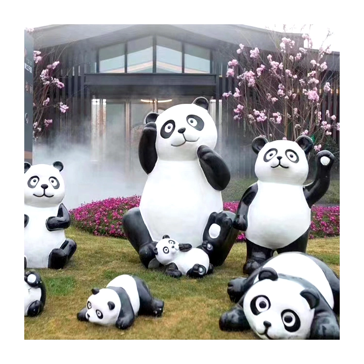 Plastic Sculpture Large Cartoon Animal Characters Market Street Decor Statue