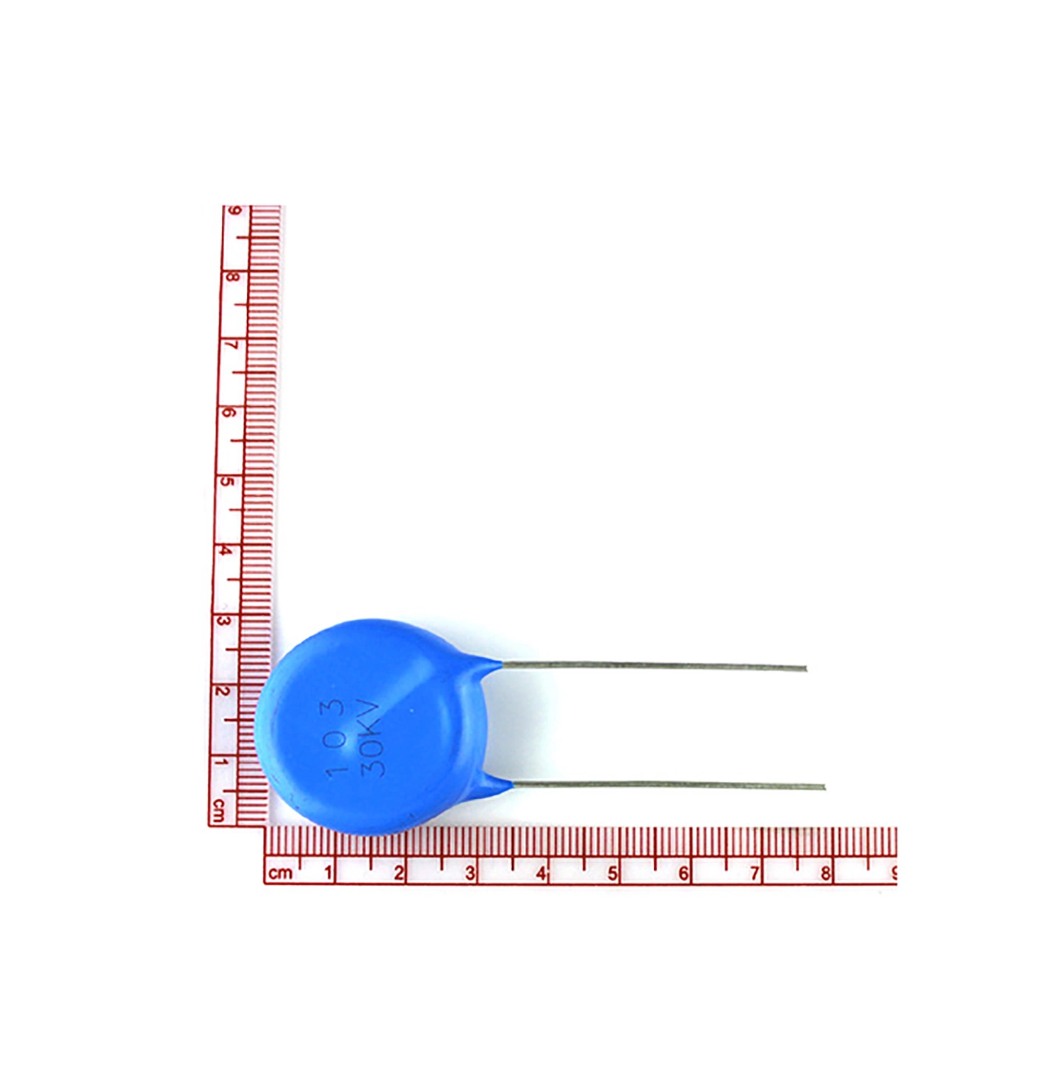 High Voltage Ceramic Capacitors DC High Frequency Capacitor 221K 1kv Ceramic Power Capacitor in Stock