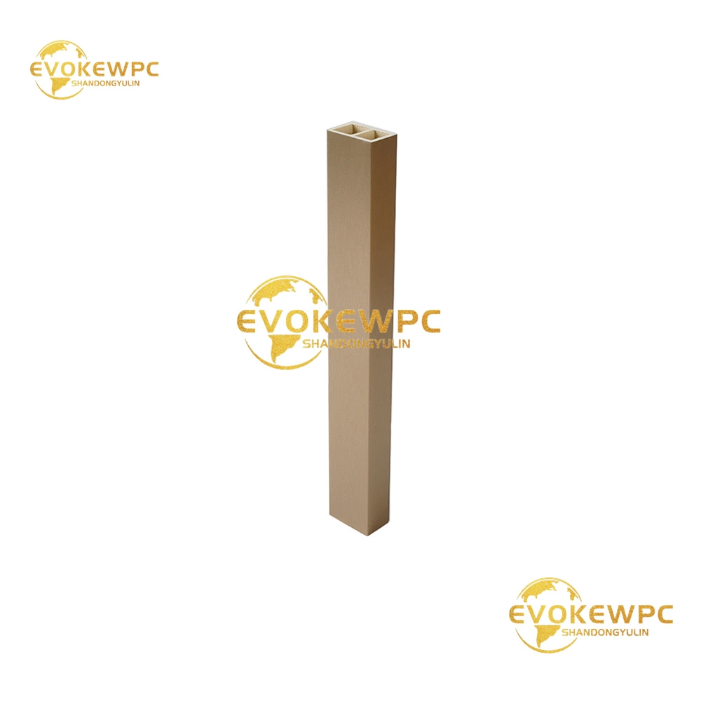 Evokewpc revêtement mural en bois composite bois-plastique Tube