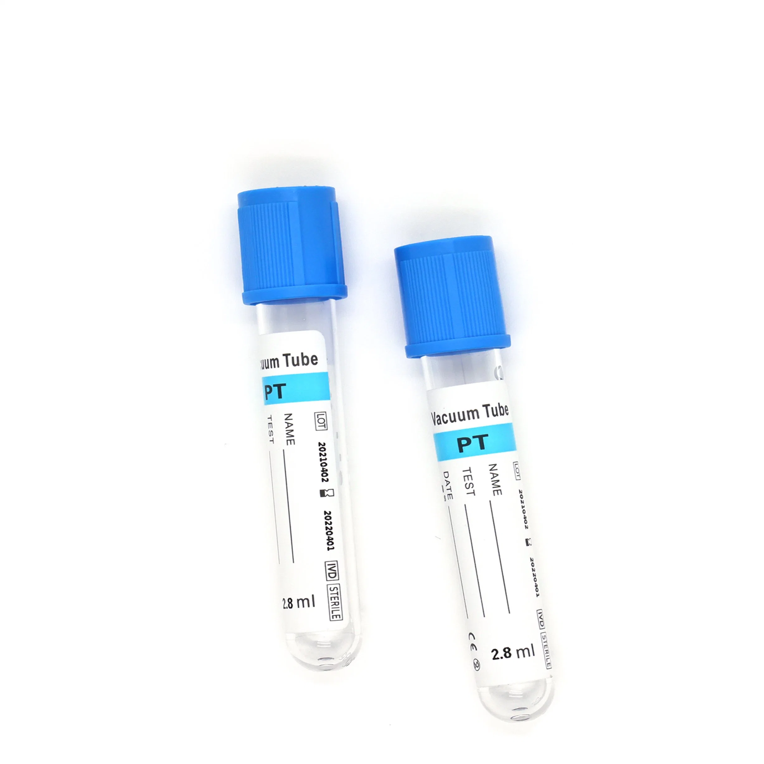 Blue Top PT Tube Blood Collection Tube