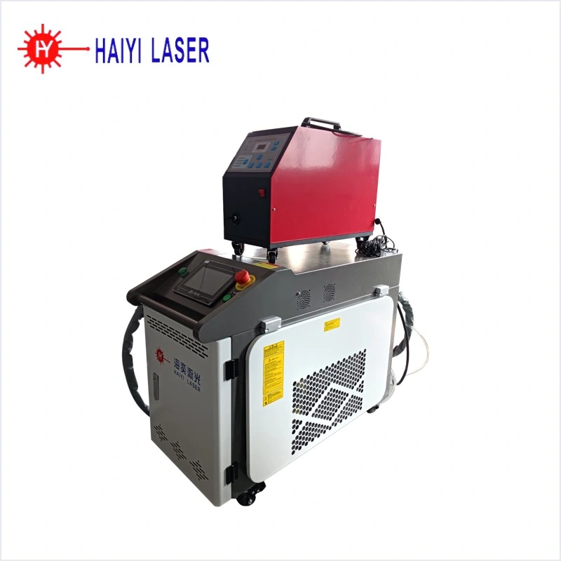 World Sales 1000W 1500W 2000W Auto Wire Feeder Fiber Laser Wackelige Schweißkopf in Laserschweißern für Raycus IPG JPT