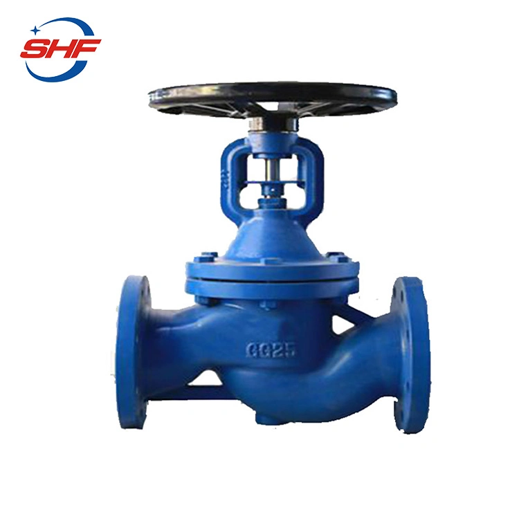 DIN Approved DN250 Pn25 Wcb Casting Globe Valve