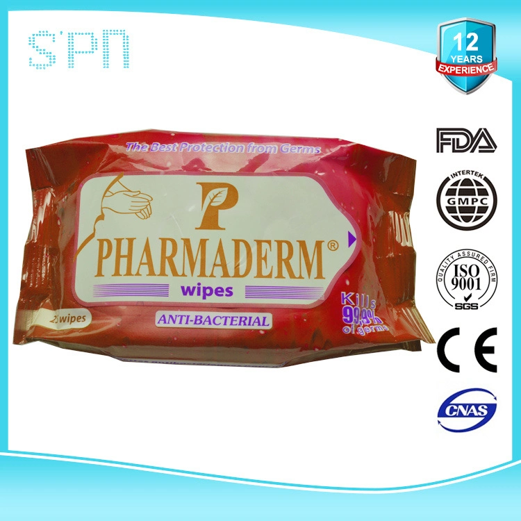Nontissés spécial hypoallergénique 100% sûr recyclables et biodégradables désinfecter hydratante douce et la désinfection lingettes humides