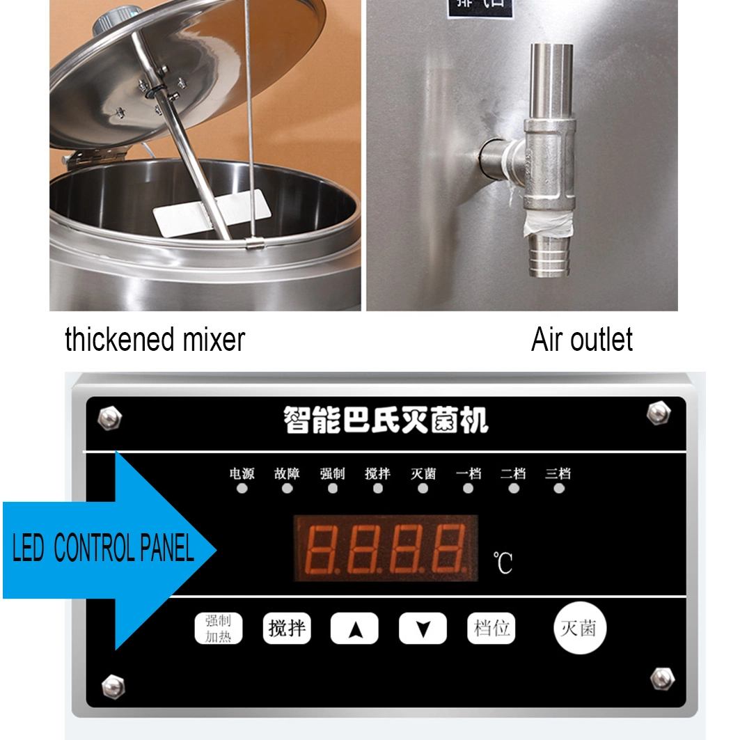 Milchpulver Für Die Herstellung Von Milchpasteurisationsmaschine Milchpasteurisator In Kleinem Maßstab In Maschinen zur Getränkeverarbeitung