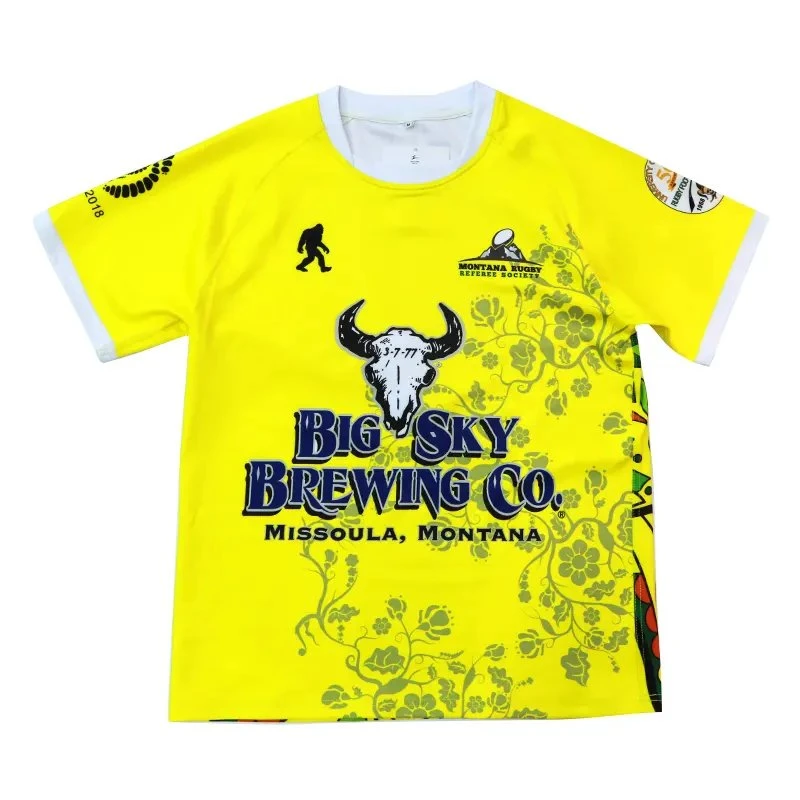 100% Polyester Günstige Rugby Shirt Sublimierte Rugby Uniform Custom Vollständig Dye Sublimation Rugby Wear Rugby League Trikots