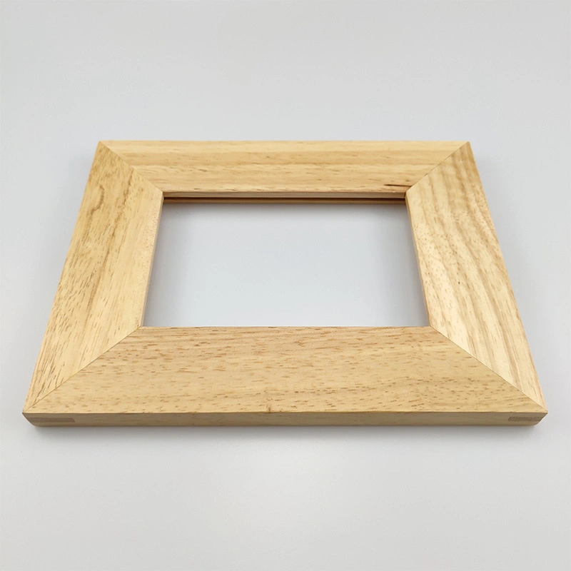 Factory Direct Sale Wooden Picture Frame Table Simple Rubber Wood Photo Frame