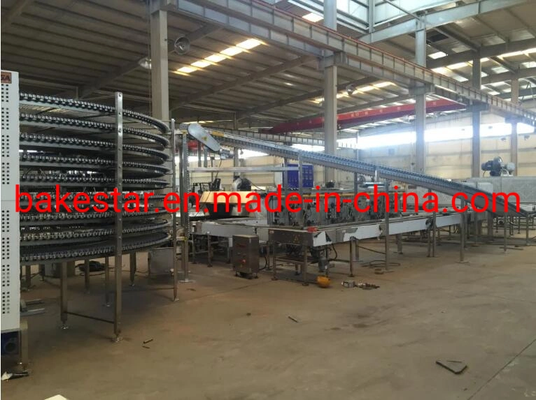 Large Industrial Spiral Conveyor Cooling Cooler Tower Bread Line System Machine