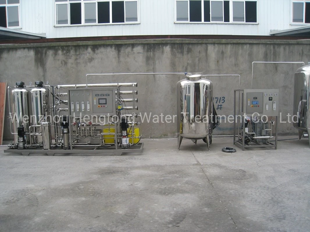 SS316 Sanitär hoch gereinigtes Wasser Ausrüstung für Pharma und Lebensmittel