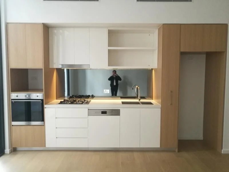 A Austrália Sdyney Apartamento Units-Uno-492 e Jade Apartment -mobiliário com preço de fábrica de armários de cozinha guarda-roupa de banho vestido porta interior de armários de cozinha