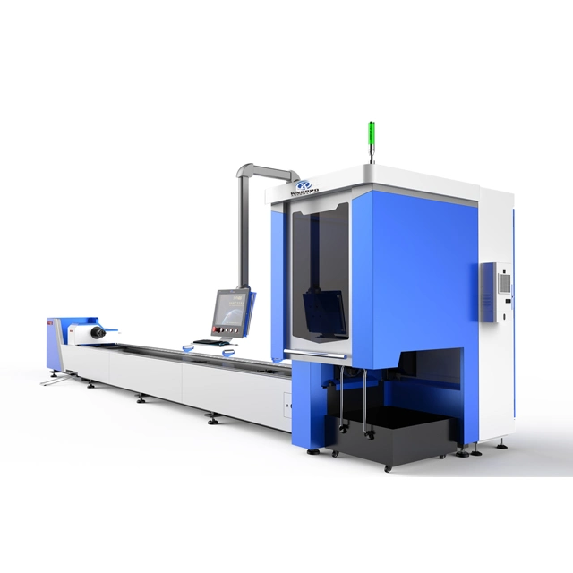 Industrial Laser Equipment Metal Tube Pipe CNC Fiber Laser Cutting Machine Rotary Device Cutter