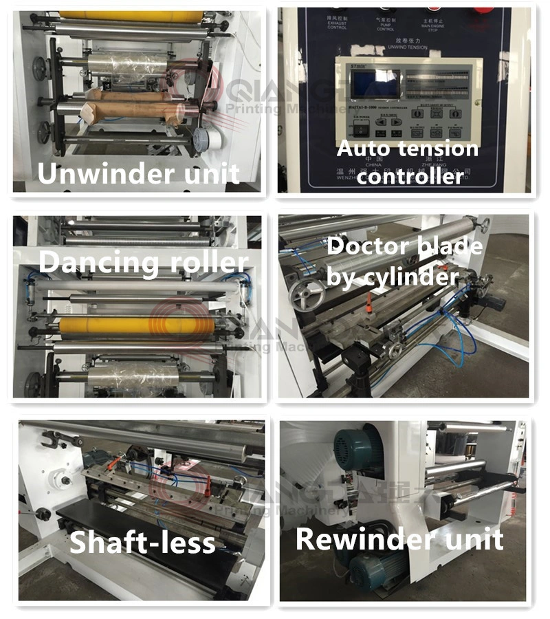 Max 1250mm de anchura de impresión de registro automático de la prensa de rotograbado