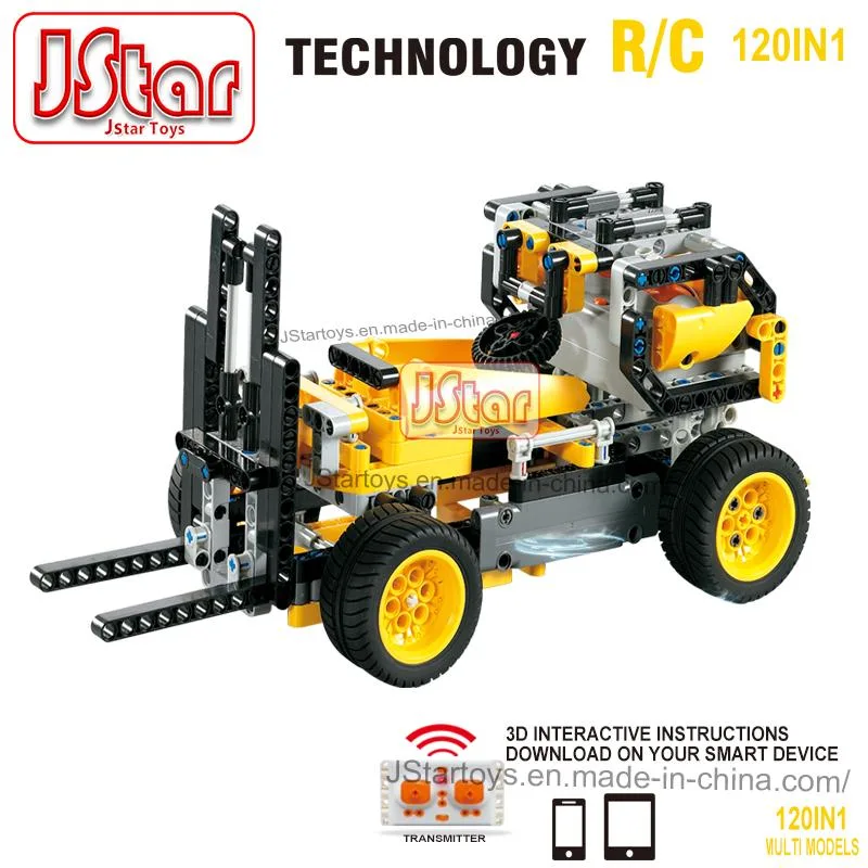 Jstar Technology RC 120 In1 Assembly 468PCS Building Blocks Stem Technic DIY Bricks Sets for Kids Learning Engineering Construction Toys Gifts Block