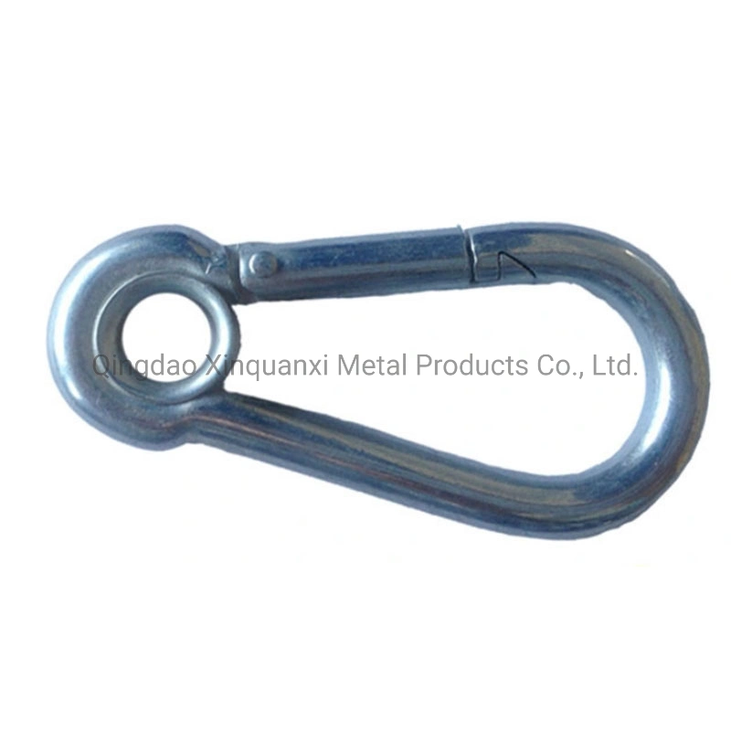 DIN5299A Galvanized High quality/High cost performance  Metal Carabiner Steel Snap Hook