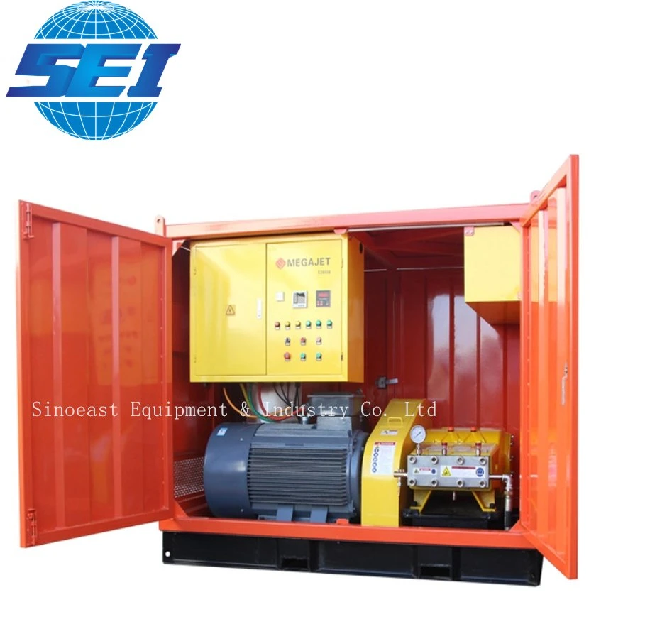 High Efficiency Portable Washer Cleaning Machine with Diesel Engine Driven High Pressure Pump